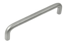 Håndtak U-form stål 128 mm - 2 stk. 